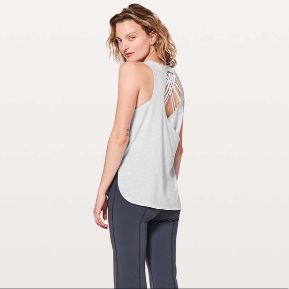 Lululemon Gray Hit The Stride Tank - Picture 2 of 6